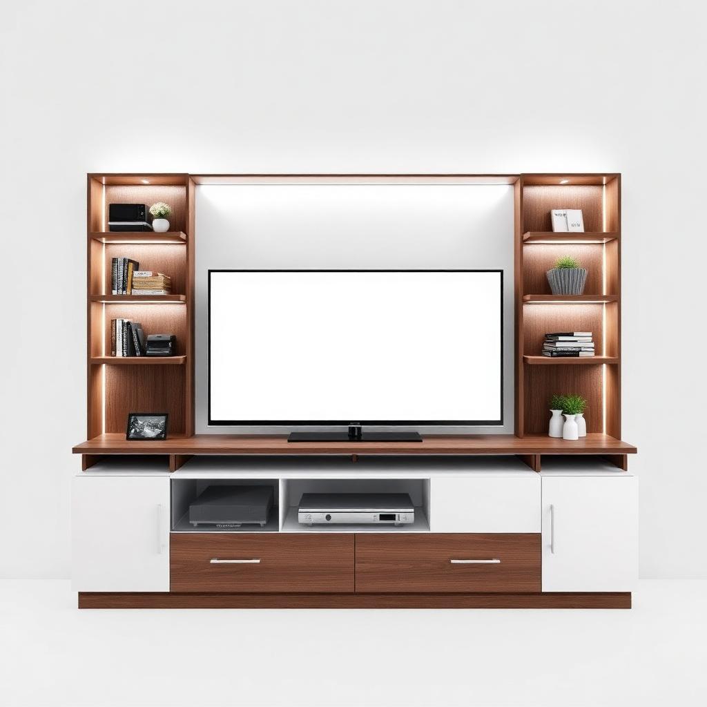 Corner TV Entertainment Unit