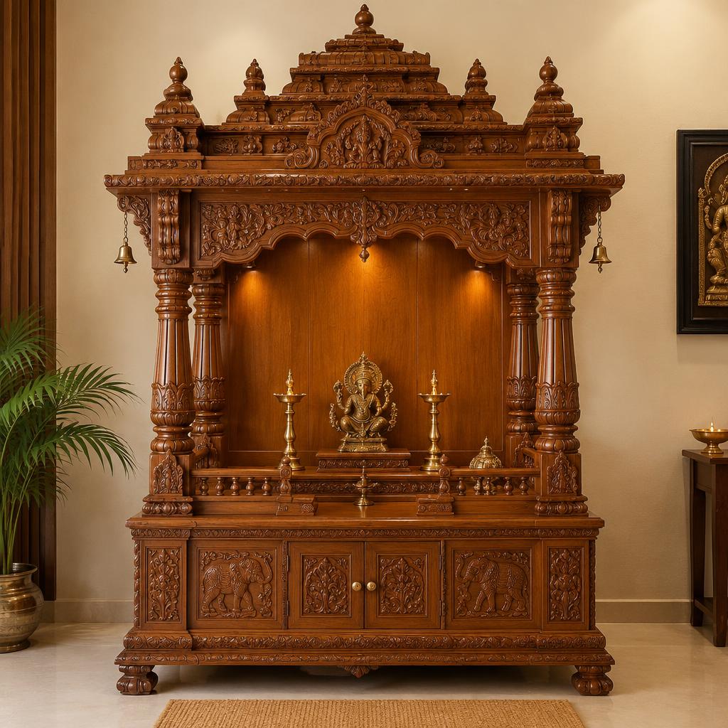Sheesham Pooja Mandir